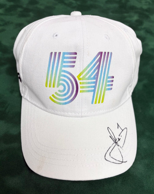 LIV ‘54’ Golf Cap Signed by Cam Smith Ripper GC Captain + COA