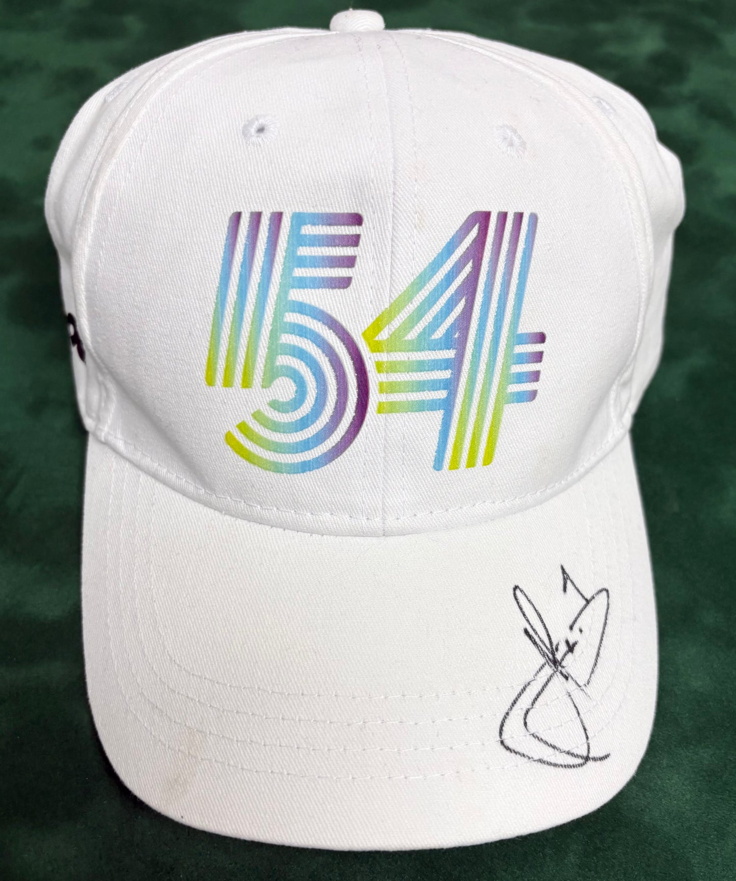 LIV ‘54’ Golf Cap Signed by Cam Smith Ripper GC Captain + COA