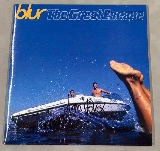 Damon Albarn 'Blur' Signed The Great Escape 12'' Vinyl with COA