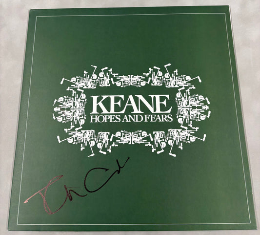 Tom Chaplin 'Keane' Signed Hopes and Fears 12'' Vinyl with COA (2)