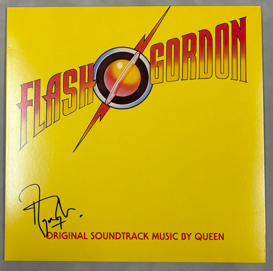 Roger Taylor 'Queen' Signed Flash Gordon 12'' Vinyl with COA