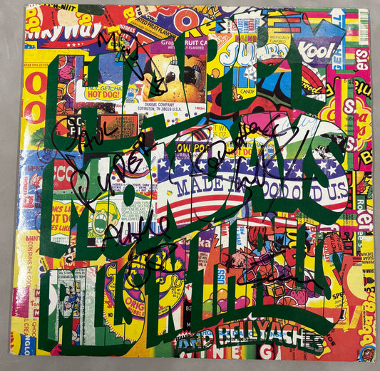 Happy Mondays Band Signed Pills ‘N’ Thrills And Bellyaches 12'' Vinyl with COA