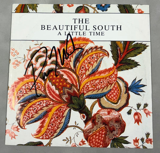 Paul Heaton 'The Beautiful South' Signed A Little Time 7'' Vinyl with COA (2)