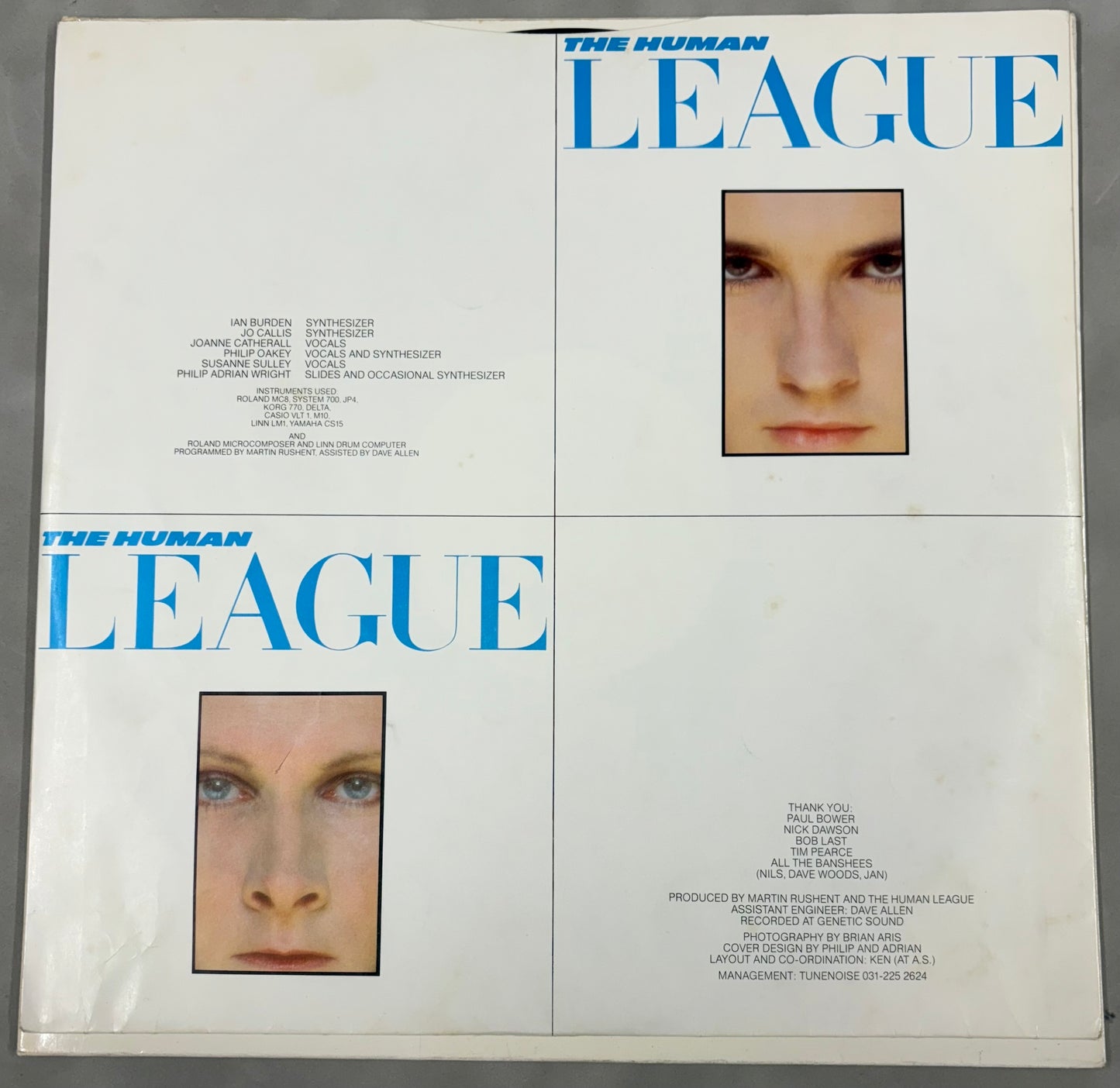The Human League Signed 'Dare' 12'' Vinyl with COA