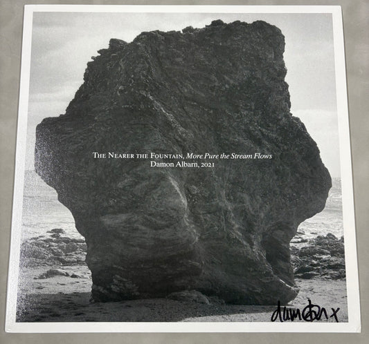 Damon Albarn Signed The Nearer the Fountain, More Pure the Stream Flows 12'' Vinyl with COA (2)
