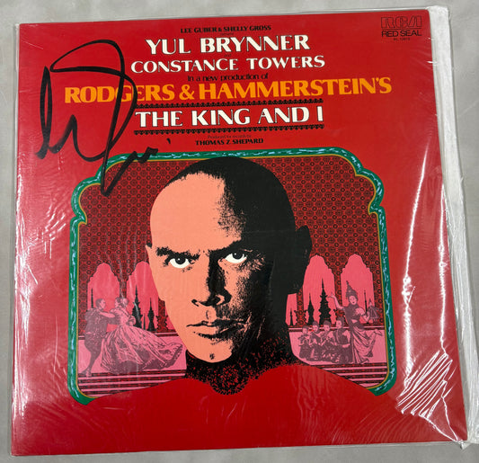 Yul Brynner Signed Rodgers Hammerstein The King and I 12'' Vinyl with COA