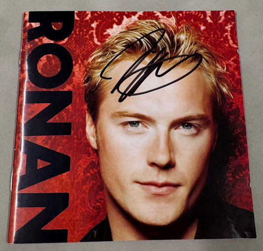 Ronan Keating 'Boyzone' Signed CD Cover 'Ronan' with COA