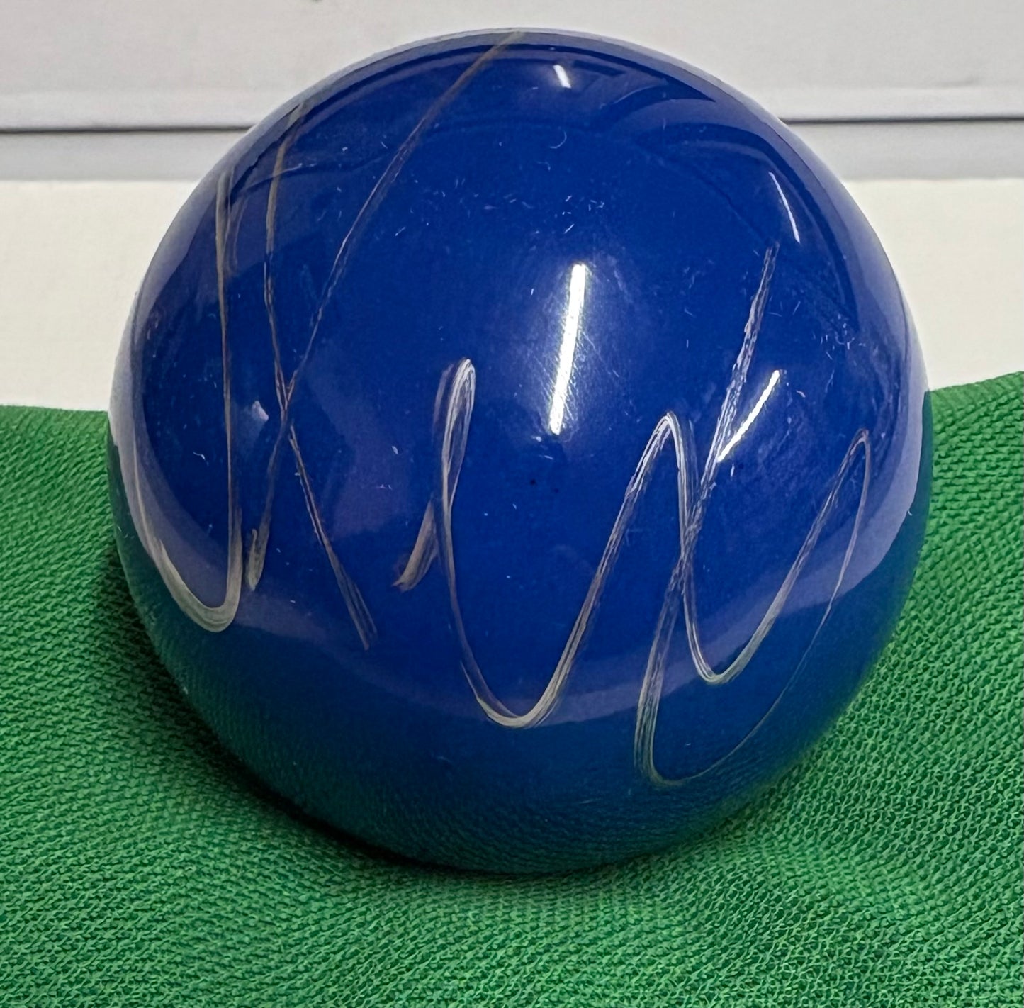 Joe Perry Signed BLUE Snooker Ball + Dealer COA