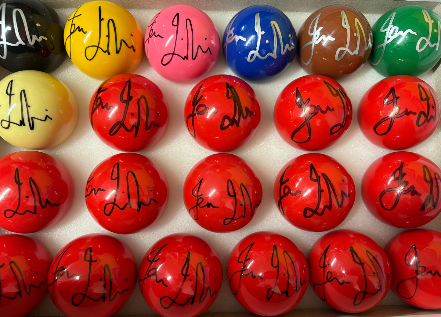 Jack Lisowski Signed BROWN Snooker Ball (Private Signing) + Dealer COA