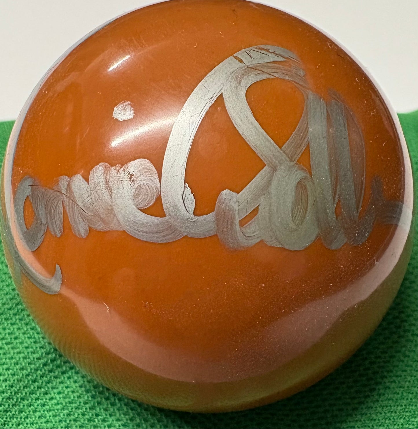 Ronnie O'Sullivan Signed BROWN Snooker Ball + Dealer COA