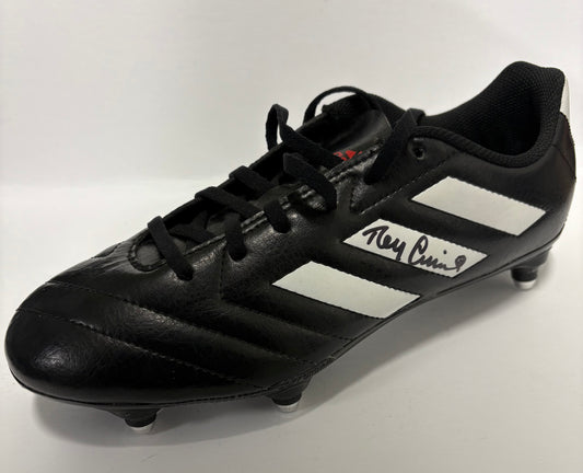 Tony Currie Signed Adidas Football Boot with COA