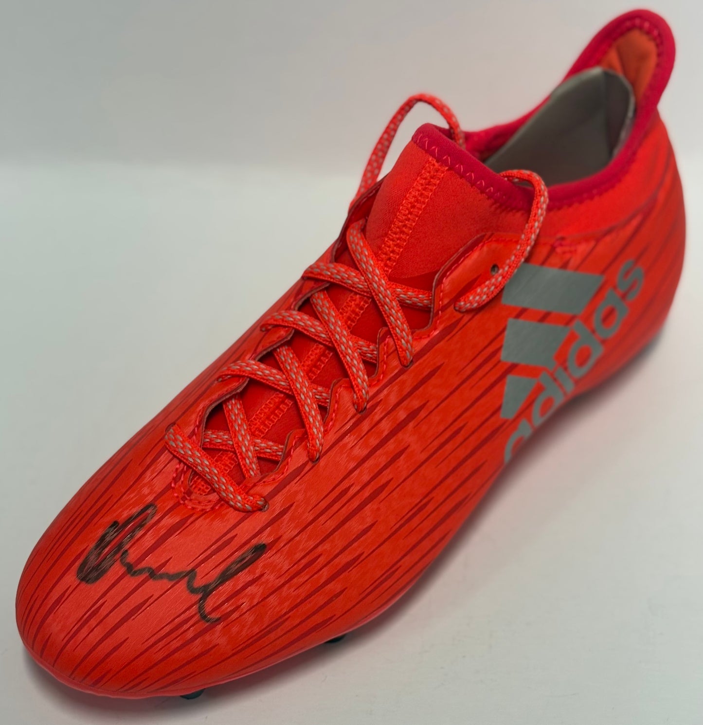 Almen Abdi- Sheffield Wednesday FC Signed Red Adidas Football Boot with COA