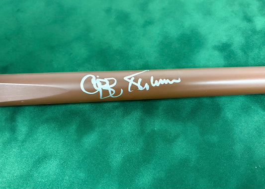 Cliff Thorburn Signed Classic Brown Snooker Cue with COA