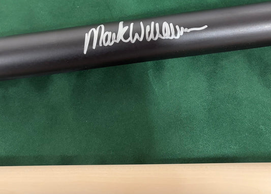 Mark Williams Signed Classic Black Snooker Cue with COA