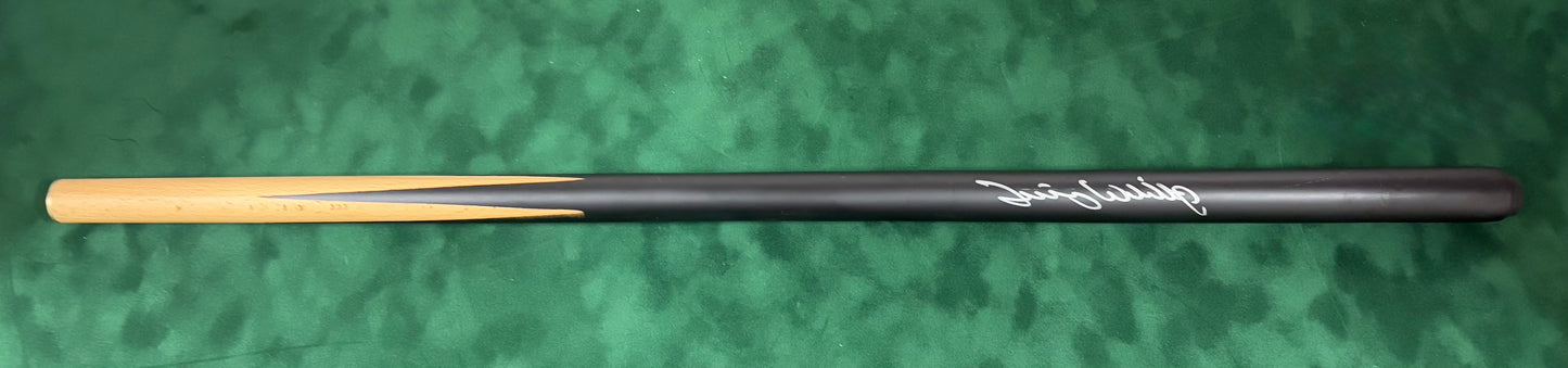 Jimmy White Signed Classic Black Snooker Cue with COA
