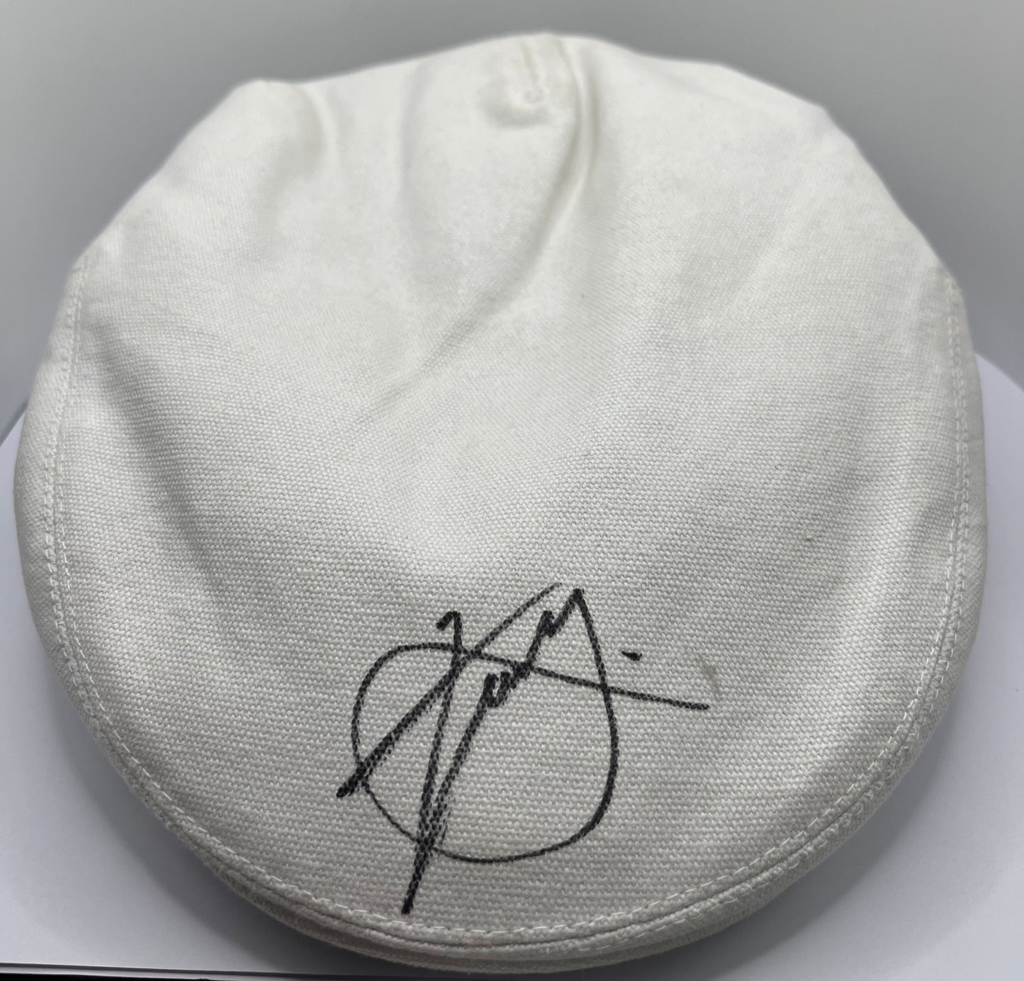 Xander Schauffele Signed JP McManus Adare Manor White Golf Cap with COA