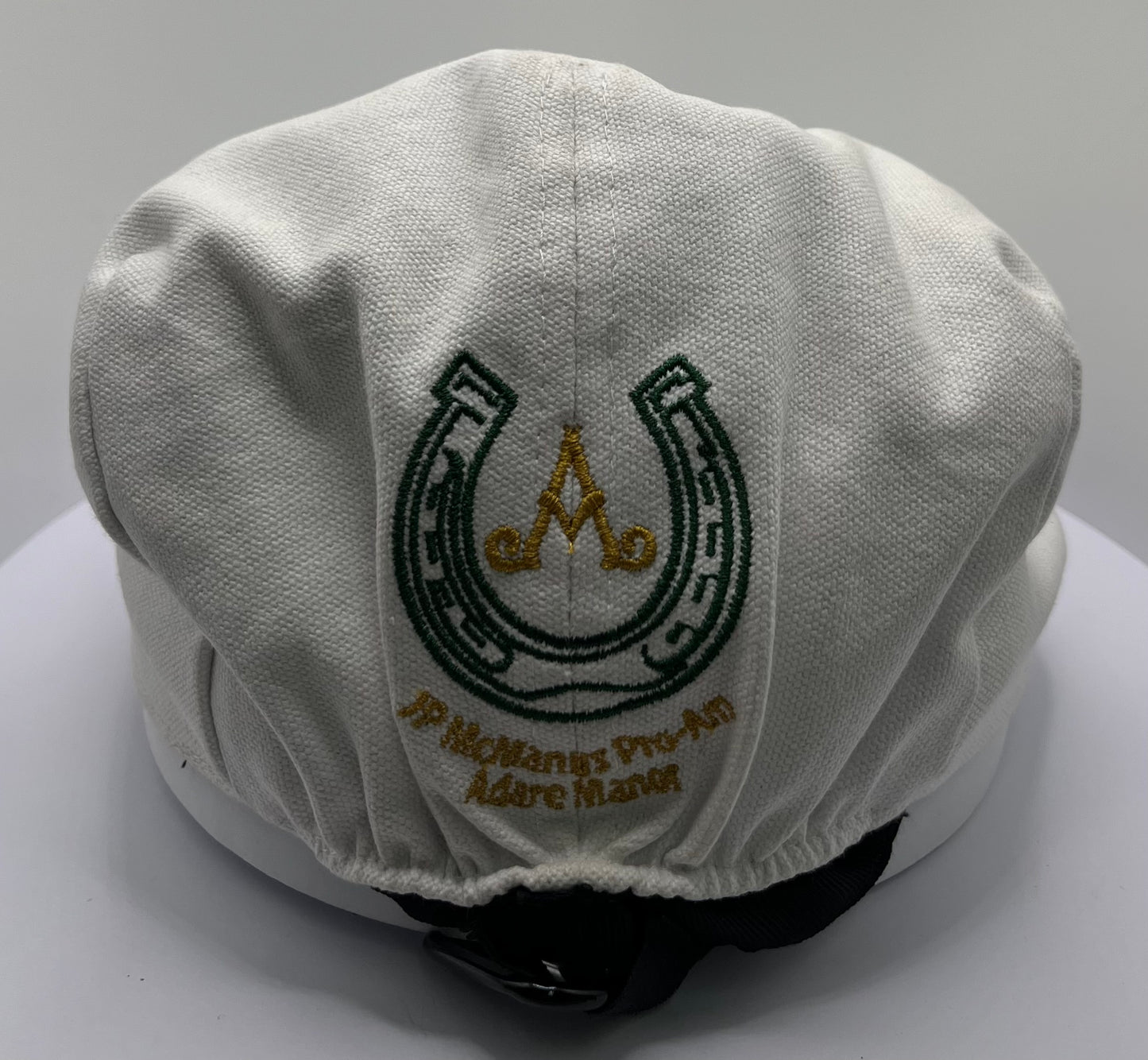 Xander Schauffele Signed JP McManus Adare Manor White Golf Cap with COA