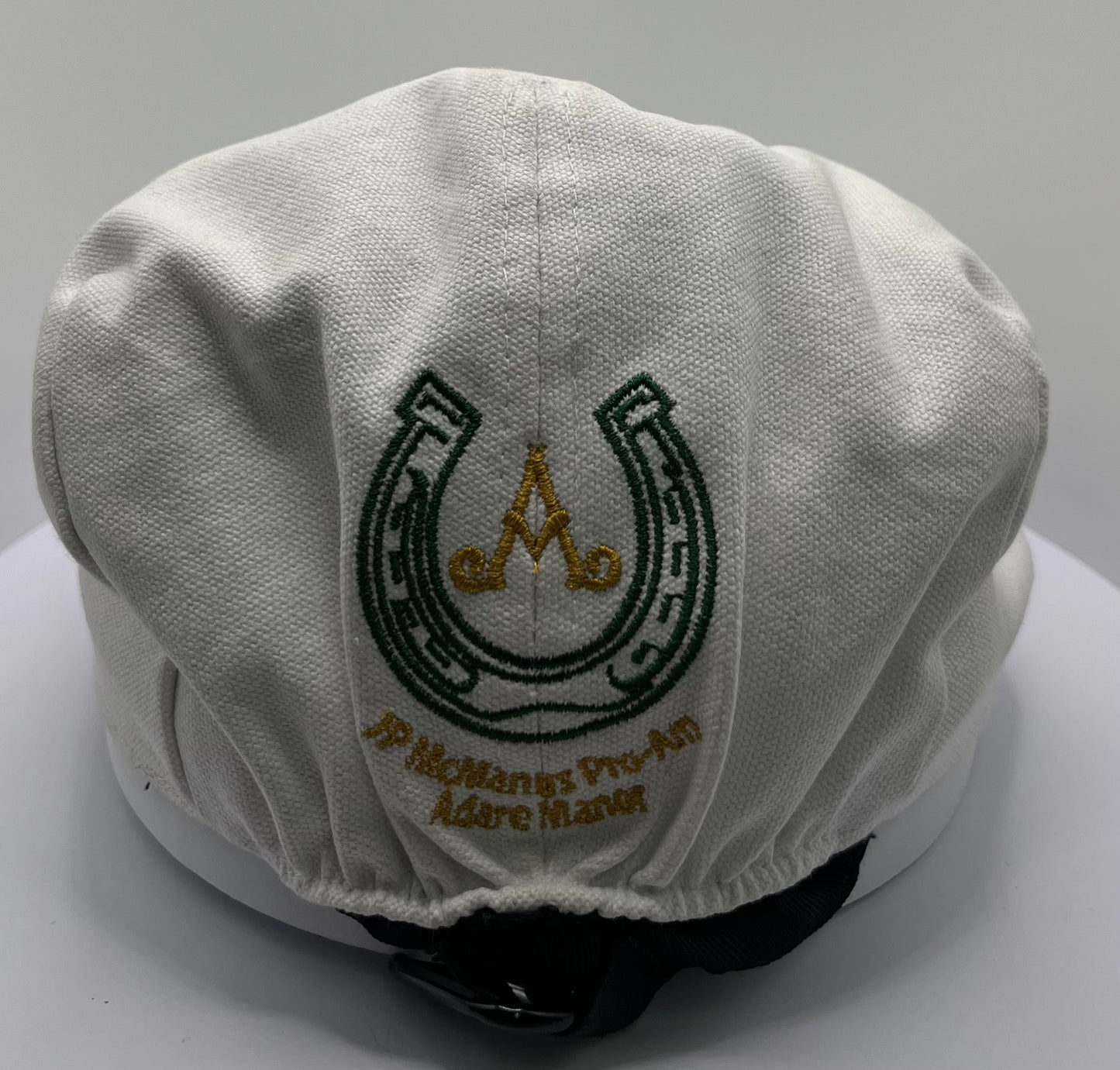 Xander Schauffele Signed JP McManus Adare Manor White Golf Cap with COA