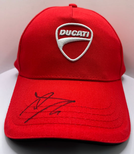 Andrea Dovizioso 'Dovi' Signed Ducati MotoGP Cap with COA