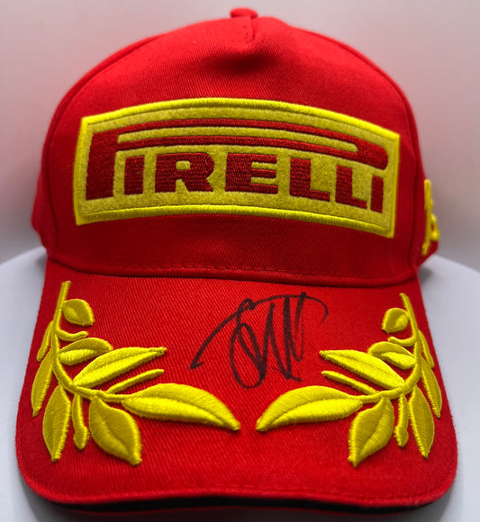 Sebastian Vettel - Formula One Racing Driver Signed Pirelli Podium F1 Cap with COA