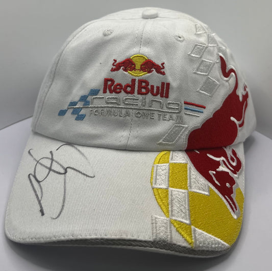 Jenson Button Signed Red Bull F1 Cap with COA