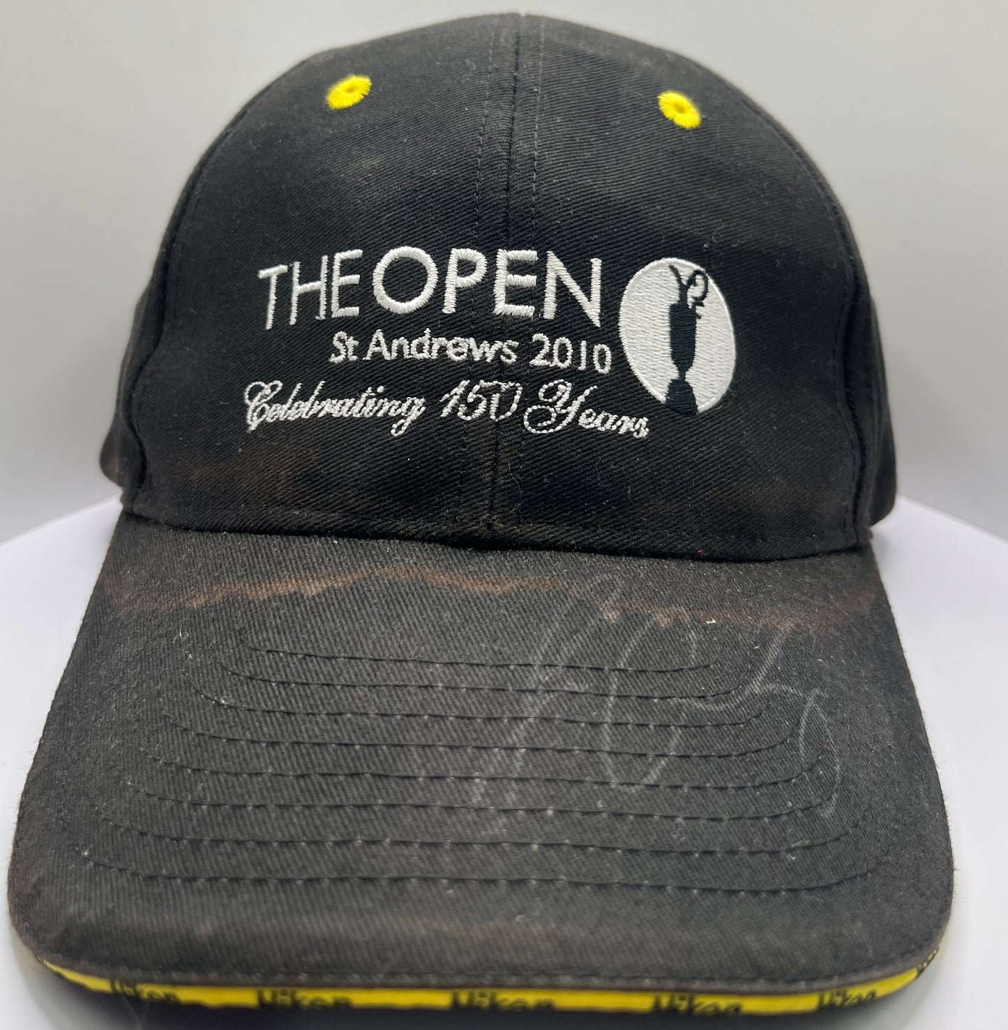 Louis Oosthuizen Signed 2010 Open at St Andrews Black Golf Cap with COA