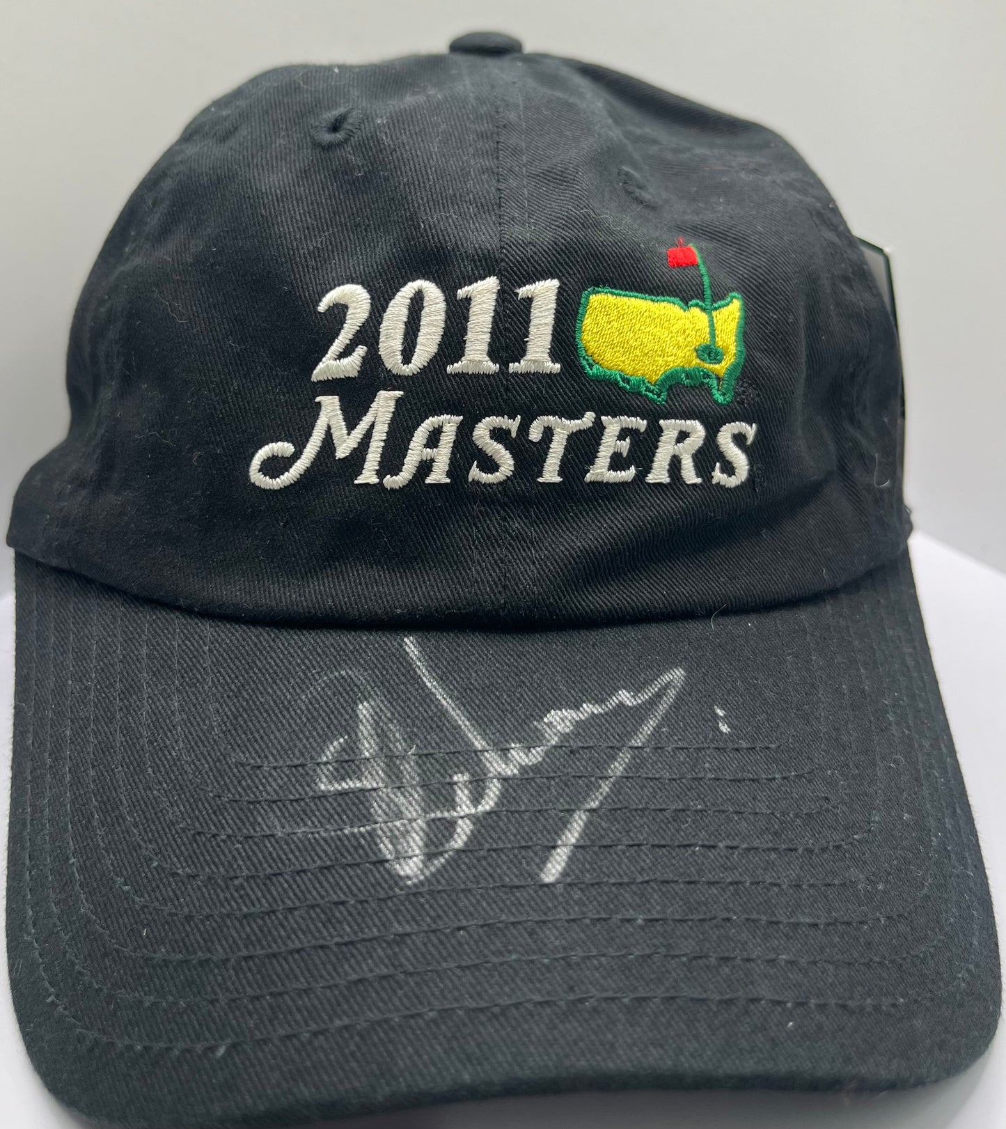 Charl Schwartzel - 2011 Masters Winner Signed Black Golf Cap with COA