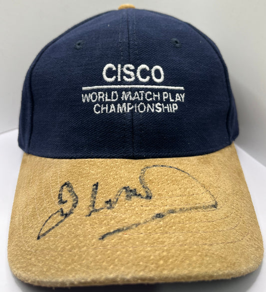Ian Woosnam Signed Cisco World Matchplay Golf Cap with COA