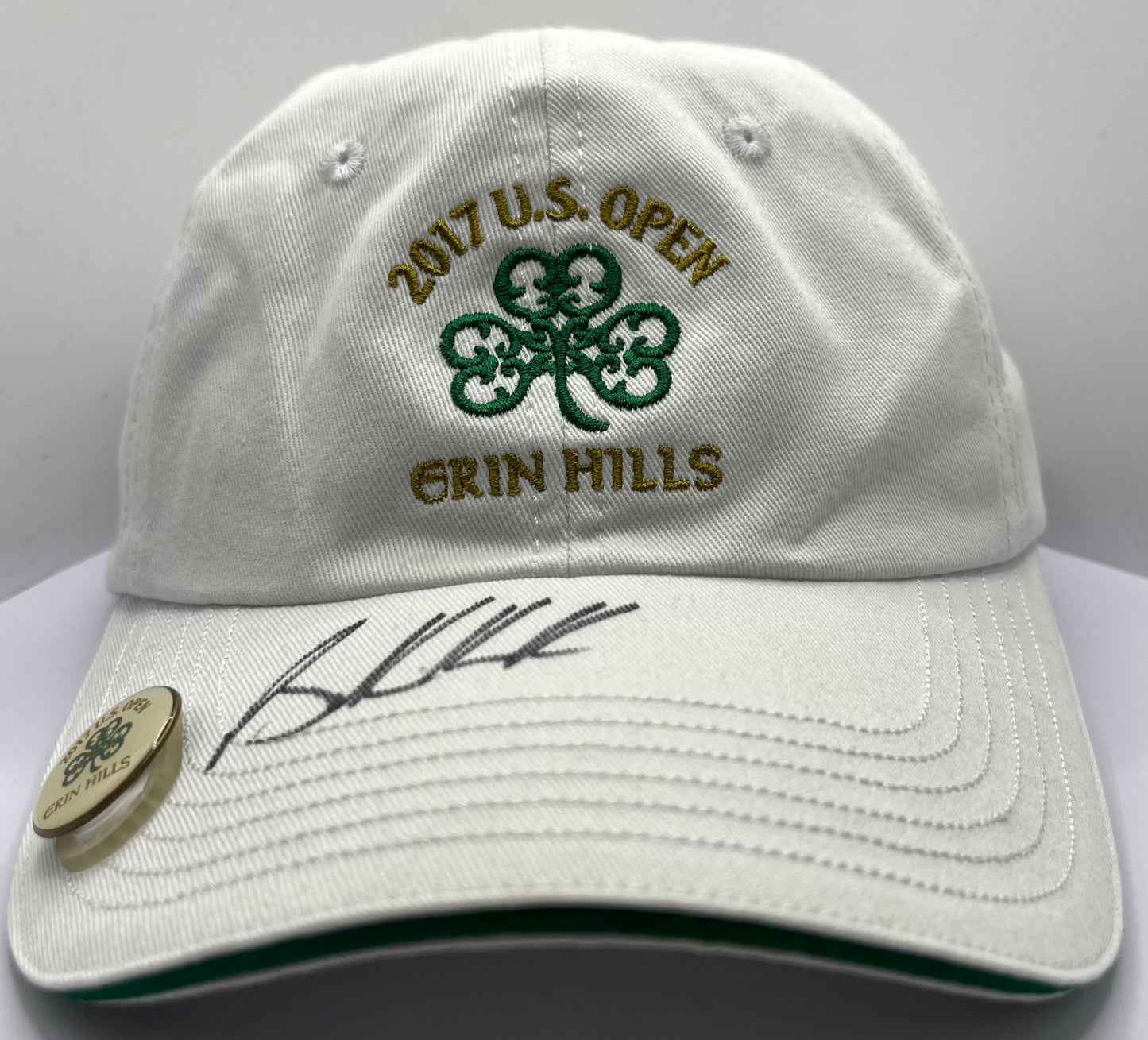 Brooks Koepka Signed 2017 US Open Golf Cap with COA