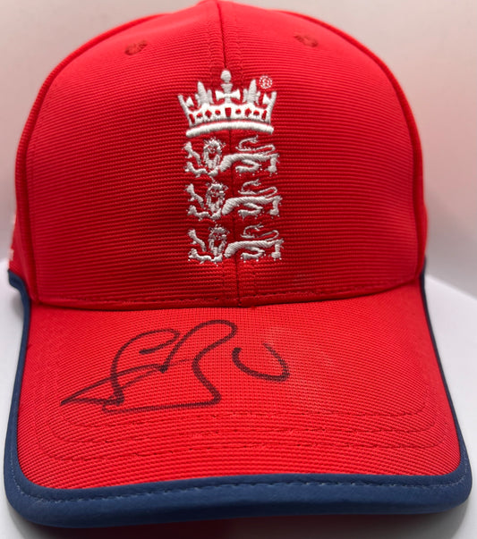 Stuart Broad Signed England Cricket Cap by Castore - Obtained in Person + COA