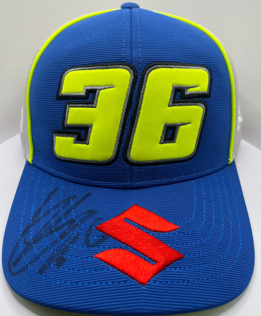 Joan Mir Signed Suzuki '36' MotoGP Cap with COA