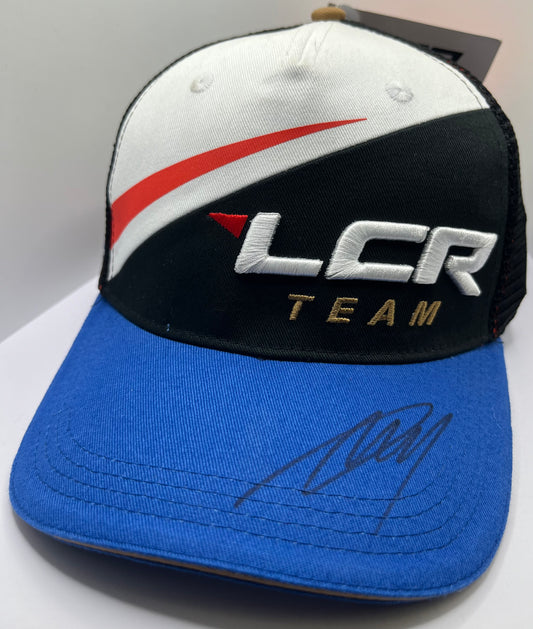 Alex Marquez Signed Blue & Black LCR Honda MotoGP Cap with COA