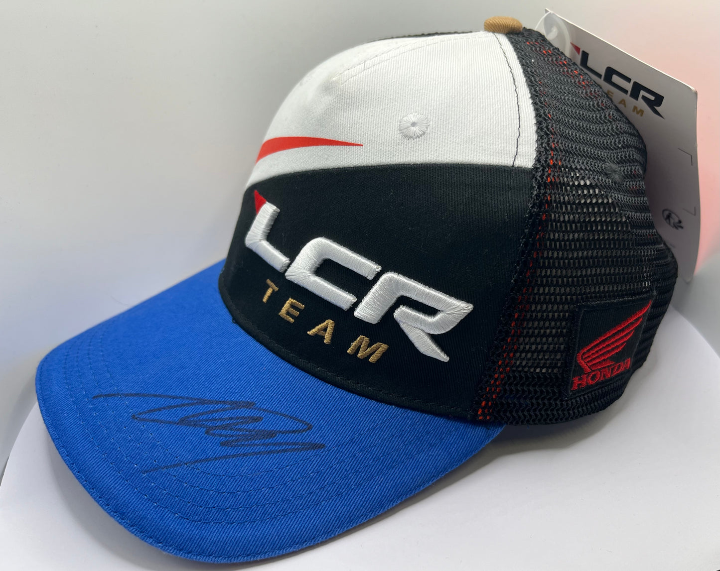 Alex Marquez Signed Blue & Black LCR Honda MotoGP Cap with COA