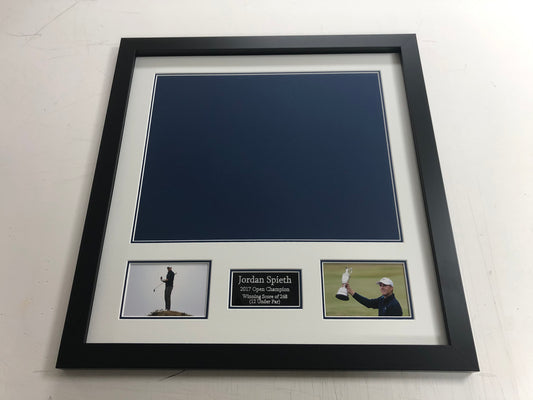 Standard Frame Kit - 2017 Open at Royal Birkdale Golf Flag (Jordan Spieth Won)