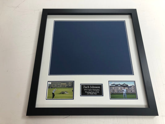Standard Frame Kit - 2015 Open at St Andrews Golf Flag (Zach Johnson Won)