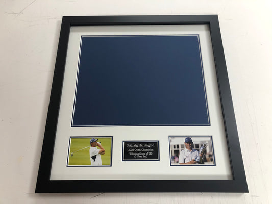 Standard Frame Kit - 2008 Open at Royal Birkdale Golf Flag (Pádraig Harrington Won)
