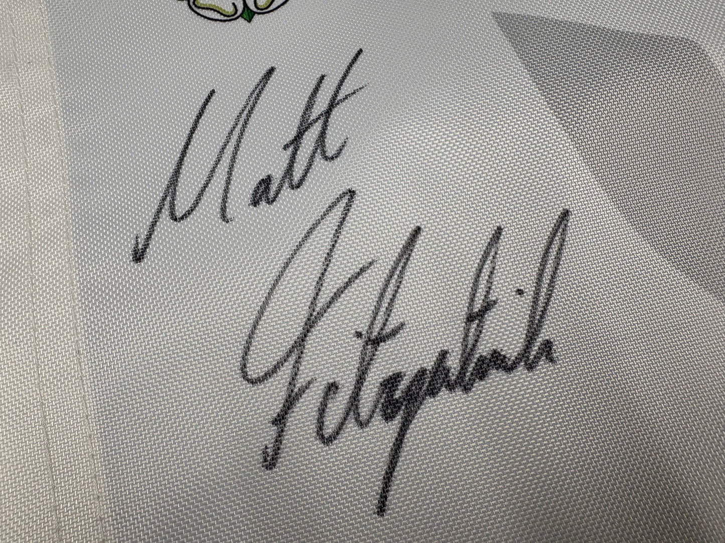 Matt Fitzpatrick Winner Signed 2022 US Open Limited Edition Sheffield United Golf Pin Flag + Dealer COA