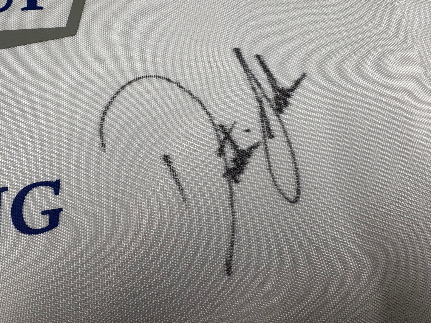 Dustin Johnson Signed 2020 Ryder Cup at Whistling Straits Golf Pin Flag + Dealer COA