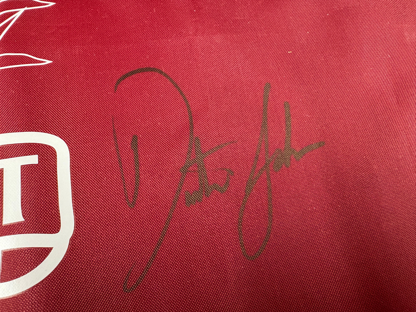 Dustin Johnson Winner Signed 2016 US Open Golf Pin Flag + Dealer COA