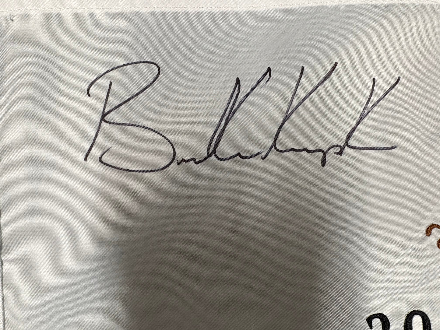 Brooks Koepka Winner Signed 2019 PGA Championship at Bethpage Black Golf Flag + Dealer COA