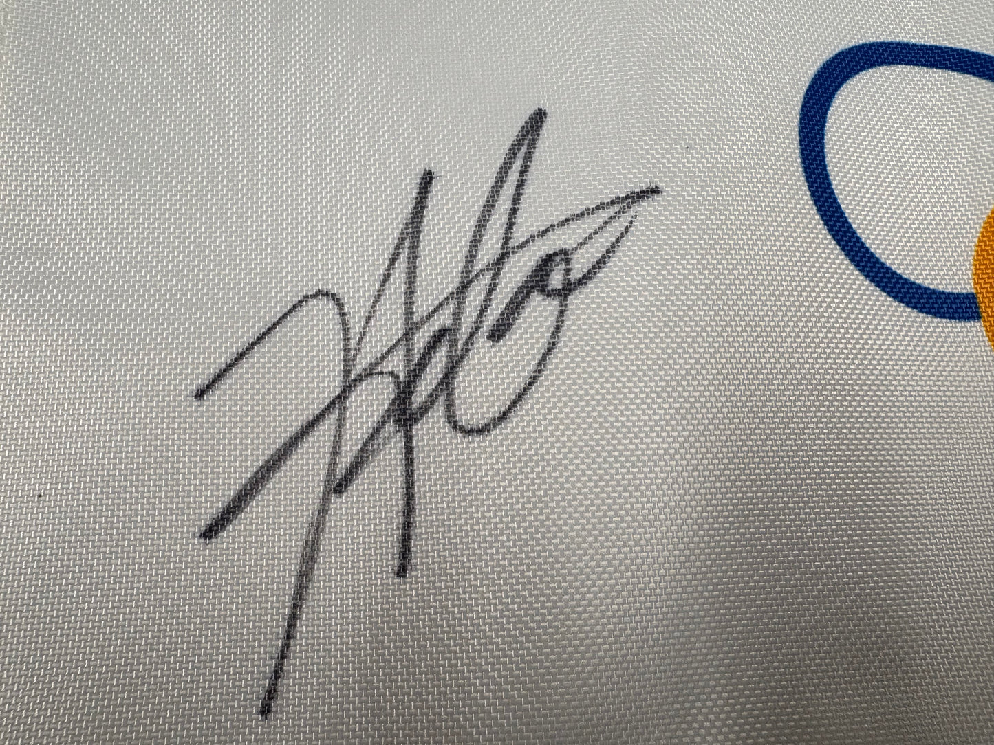 Hideki Matsuyama Bronze Medallist Signed 2024 Paris Olympic Golf Flag + Dealer COA