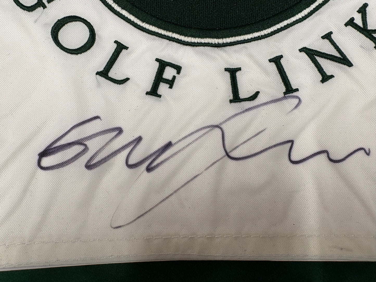 Graeme McDowell 2010 US Open Winner Signed Pebble Beach Golf Flag + Dealer COA