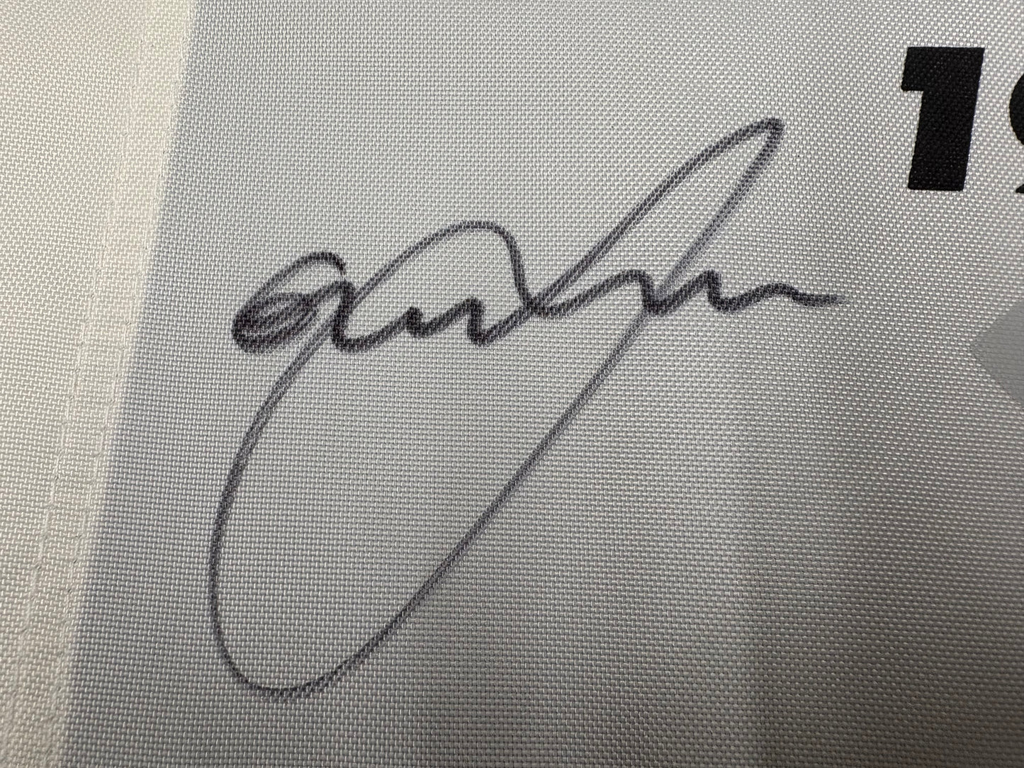 Graeme McDowell Signed 2010 Ryder Cup at Celtic Manor Golf Flag + Dealer COA