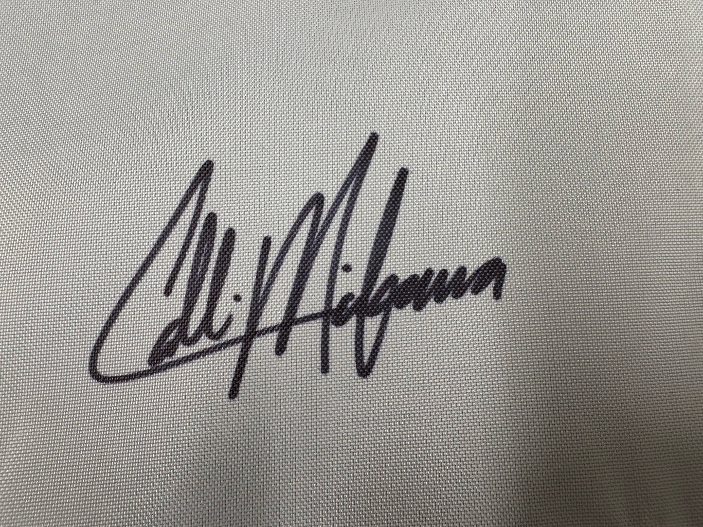 Collin Morikawa Winner Signed 2020 US PGA Championship at Harding Park Golf Flag + Dealer COA JSA Witness