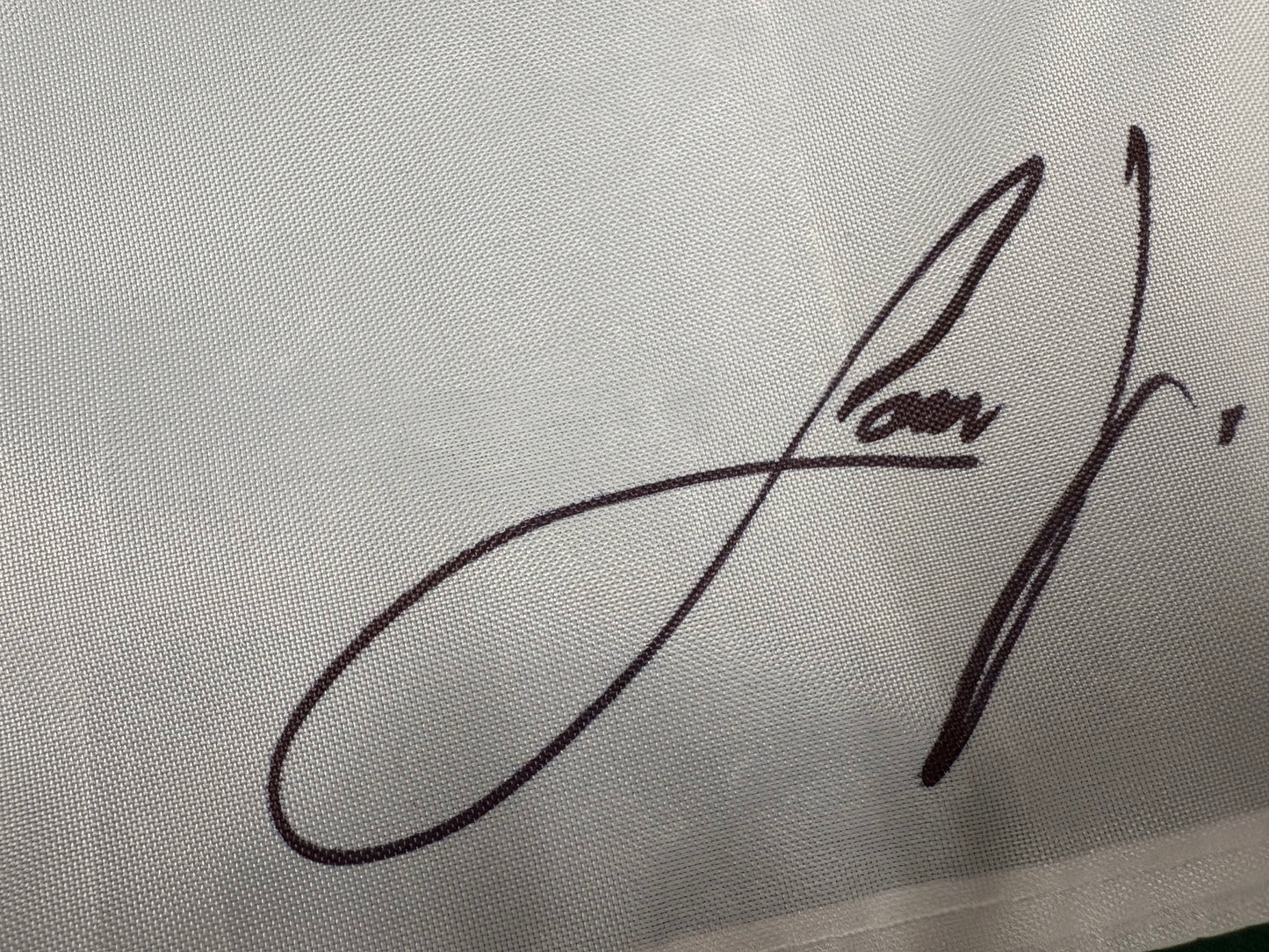 Joaquín Niemann Signed Genesis Invitational Golf Flag + Dealer COA