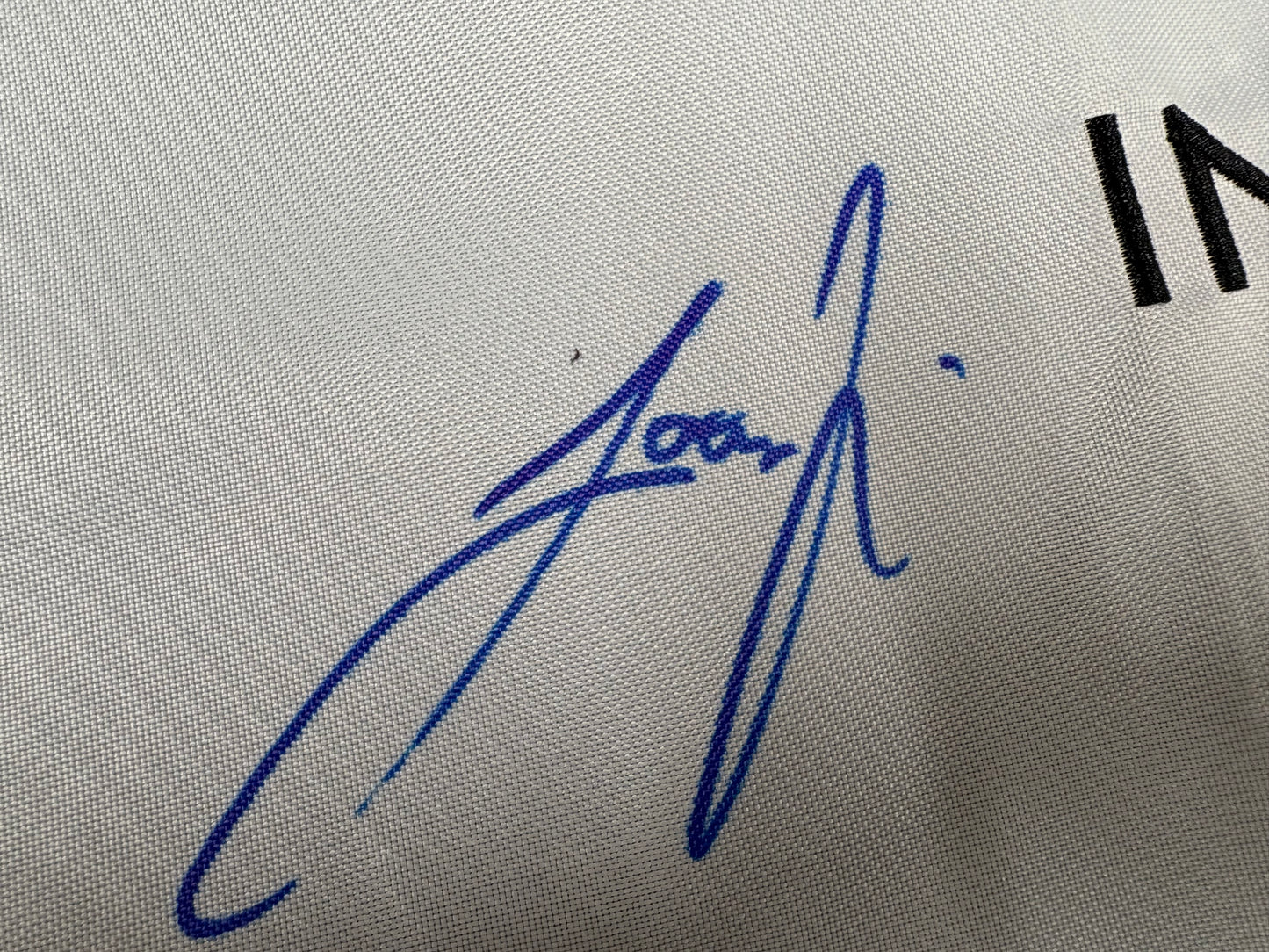 Joaquín Niemann Signed Genesis Invitational Golf Flag + Dealer COA