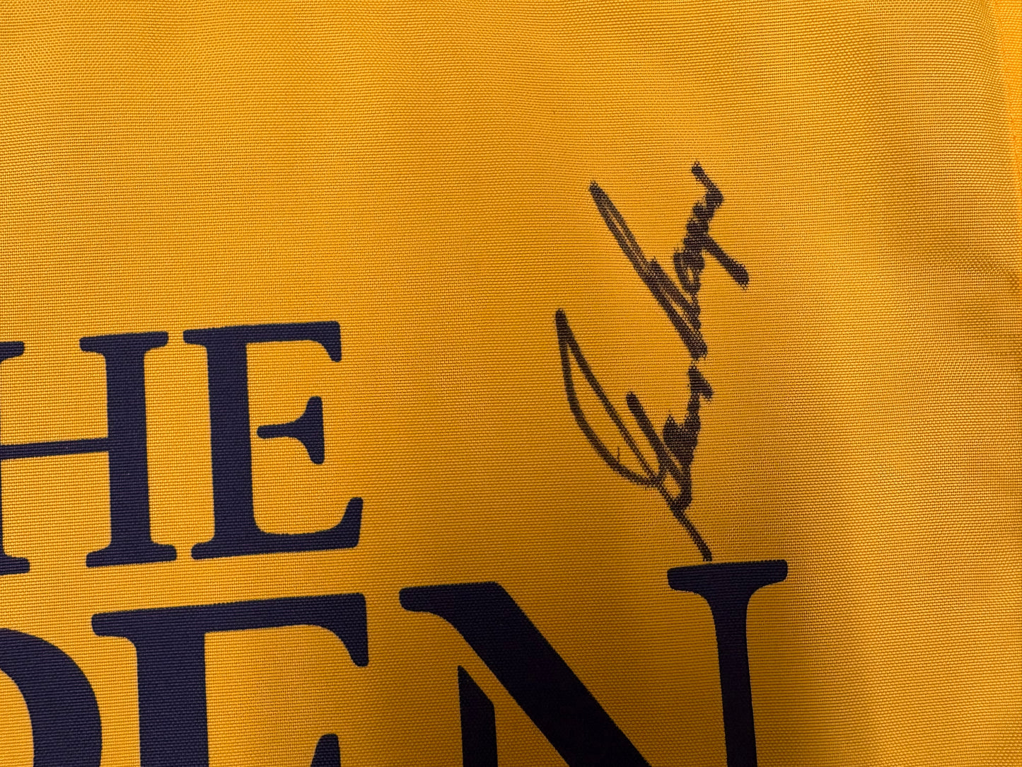 Gary Player Signed 150th Open at St Andrews Golf Flag + Dealer COA