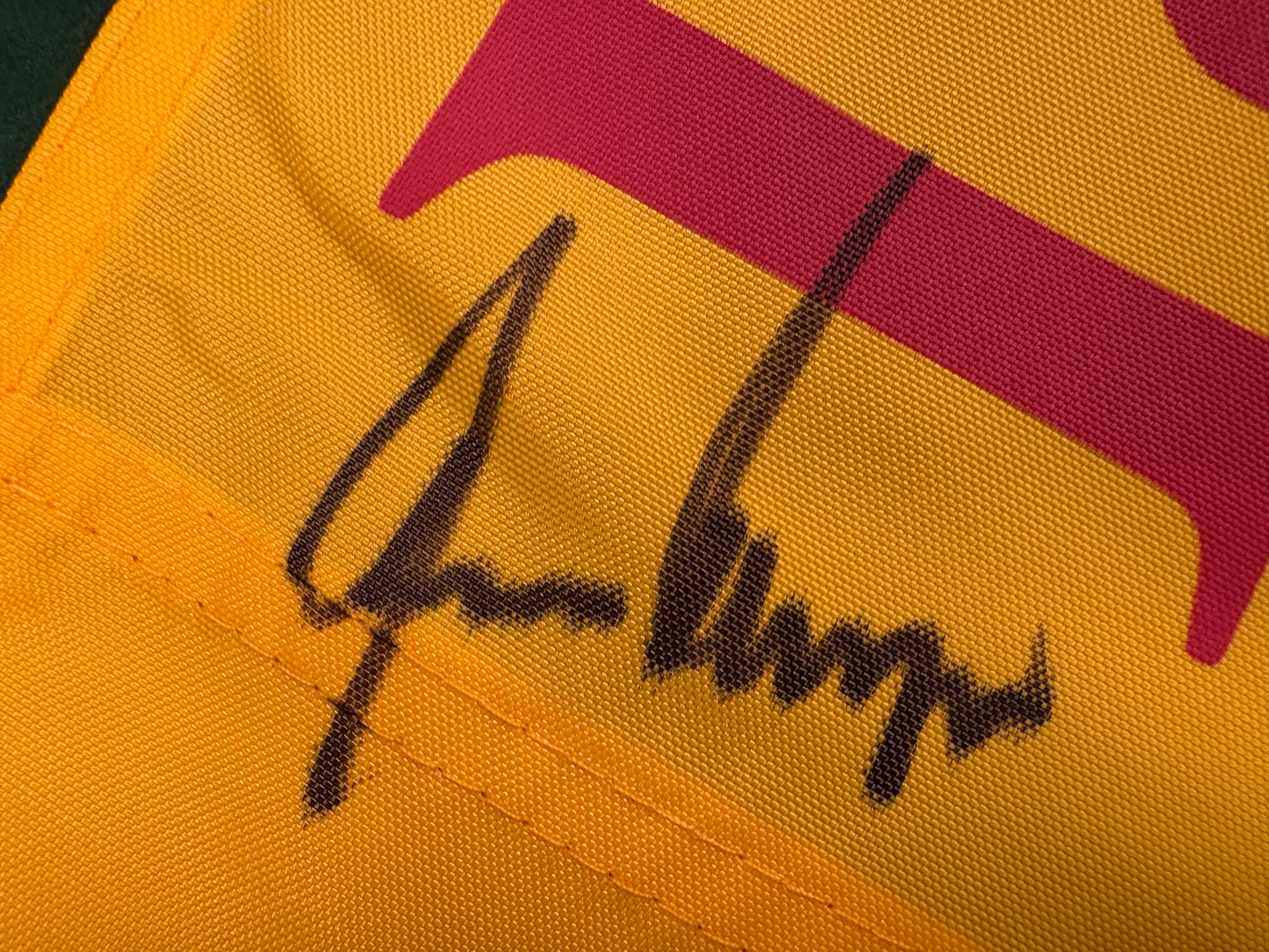 Gary Player Signed 150th Open at St Andrews Golf Flag + Dealer COA