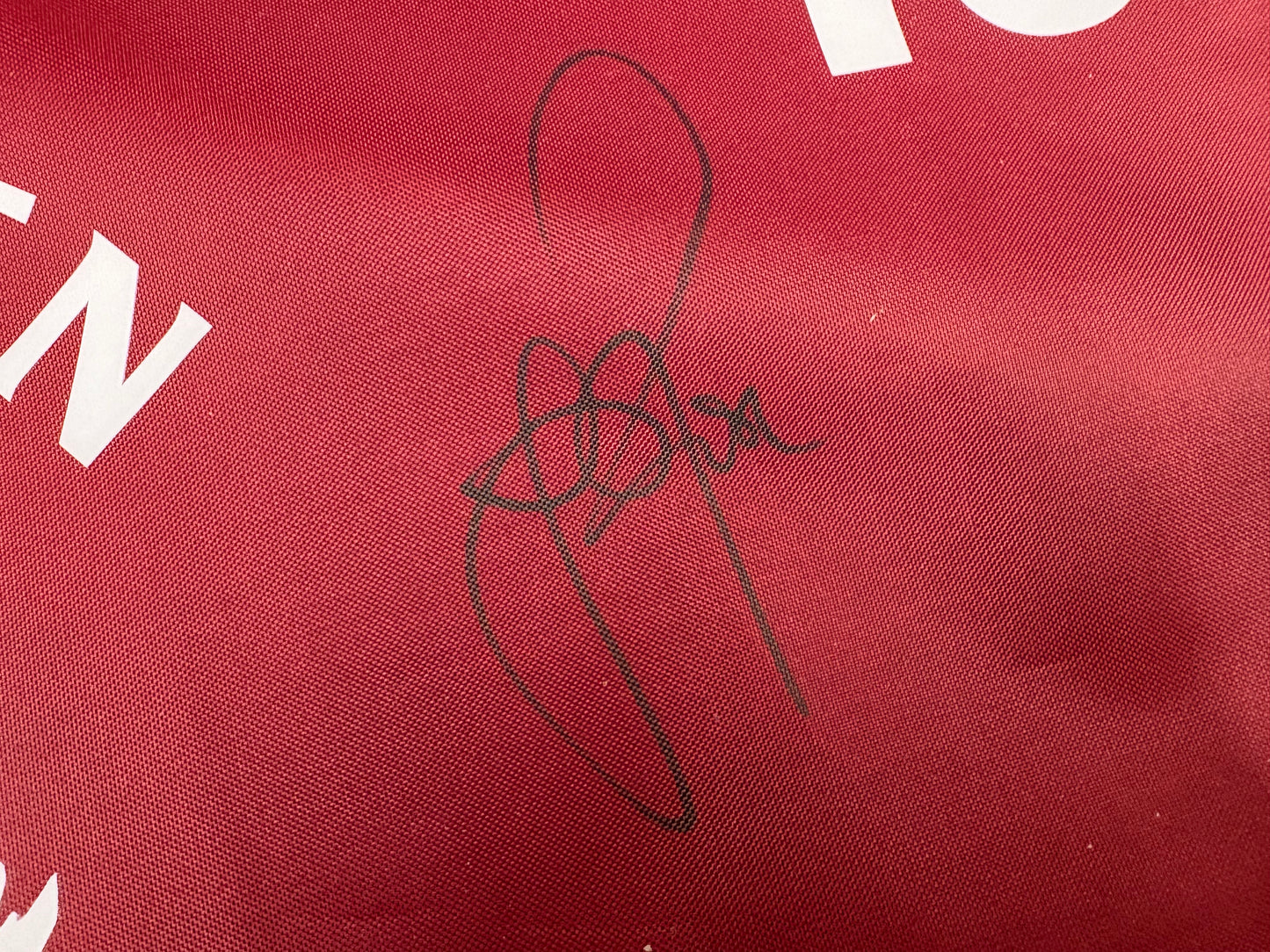 Justin Rose Winner Signed 2013 US Open at Merion Golf Flag + Dealer COA