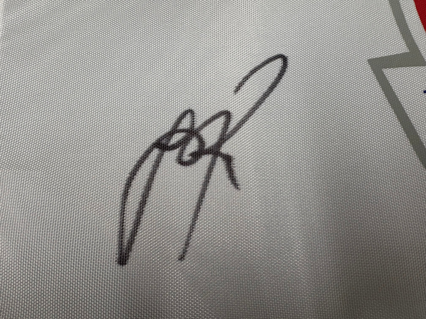 Justin Rose Signed 2014 Ryder Cup at Gleneagles Golf Flag + Dealer COA